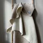 Plaids - Plaid couverture en laine, Beige Nature - WOOL ONLY BY JOWOLLINA