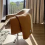 Plaids - Plaid couverture en laine, Camel - WOOL ONLY BY JOWOLLINA