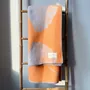 Plaids - Plaid couverture en laine, Ginkgo Peach Harmony - WOOL ONLY BY JOWOLLINA