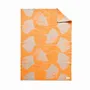 Plaids - Plaid couverture en laine, Ginkgo Peach Harmony - WOOL ONLY BY JOWOLLINA