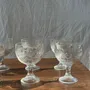 Accessoires à poser - 5 coupes à glace en verre motifs fruits vintage - OFFICE OBJETS