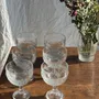 Accessoires à poser - 5 coupes à glace en verre motifs fruits vintage - OFFICE OBJETS