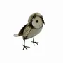 Accessoires de déco extérieure - Sculpture Métal Recyclé Chouette Blanche - TERRE SAUVAGE