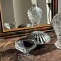 Miroirs - Petit miroir vintage encadrement fleuri et doré H43,5 - OFFICE OBJETS
