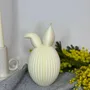 Bougies - Bougie Artisanale en Cire de Soja – Lapin & Œuf Texturé - QUIET