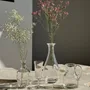 Carafes - Single oval glass carafe H 26.5cm - OFFICE OBJETS