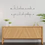 Autres décorations murales - Citation " Le bonheur n'existe que s'il est partagé " - BIJOUX DE MUR