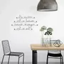 Other wall decoration - Wire quote on the art of eating - BIJOUX DE MUR