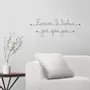 Autres décorations murales - Citation Murale "Écrivons le bonheur jour après jour" - BIJOUX DE MUR