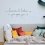 Autres décorations murales - Citation Murale "Écrivons le bonheur jour après jour" - BIJOUX DE MUR