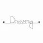 Other wall decoration - Dressing Room wire door decoration - BIJOUX DE MUR