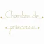 Autres décorations murales - Décoration Murale en Laiton Doré : " Chambre de princesse " - BIJOUX DE MUR