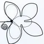 Other wall decoration - Fleur de Lotus - "Amour" - Décoration murale en fil de fer - BIJOUX DE MUR