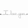 Other wall decoration - Valentine's Day/Love message in wire "I love you" - BIJOUX DE MUR