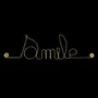 Other wall decoration - Gold Brass Wire Word "Smile" - Wall Decoration - BIJOUX DE MUR