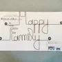 Autres décorations murales - Décoration Murale en Fil de Fer pour le mur "Happy Family" - BIJOUX DE MUR