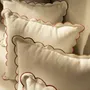 Coussins - Coussins en lin festonnés - TOMÈTE