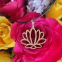 Bijoux - Collier - Fleur de lotus - POMME DES BOIS