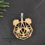 Bijoux - Collier - Ours / Panda - POMME DES BOIS