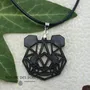 Bijoux - Collier - Ours / Panda - POMME DES BOIS