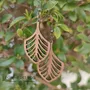 Bijoux - Boucles d'oreilles - Feuille de bananier - POMME DES BOIS
