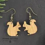 Bijoux - Boucles d'oreilles - Ecureuil - POMME DES BOIS