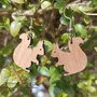 Bijoux - Boucles d'oreilles - Ecureuil - POMME DES BOIS