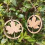 Jewelry - Earrings - Maple Leaves Canada - POMME DES BOIS