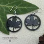 Jewelry - Earrings - Maple Leaves Canada - POMME DES BOIS