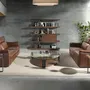 Etagères - Etagère en noyer et verre - ANGEL CERDÁ