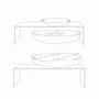 Outdoor fireplaces - Fire bowl with bench - RAUMGESTALT