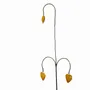 Outdoor decorative accessories - Recycled Metal Hearts Garden Spike 90cm - TERRE SAUVAGE
