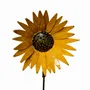 Outdoor decorative accessories - Recycled Metal Sunflower Garden Spike - TERRE SAUVAGE