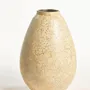 Vases - Olla 01 Egg Ivory, Handmade Vase Interior Design Piece - DV DESIGN