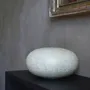 Decorative objects - Sphere Egg Ivory, Handmade Interior Design Vase - DV DESIGN