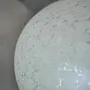Decorative objects - Sphere Egg Ivory, Handmade Interior Design Vase - DV DESIGN