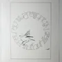 Decorative objects - A3 size drawing FineArt Inkjet paper - COSETTE ET LES LYS