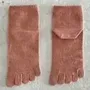 Socks - Women's 5-toe socks, short in organic cotton - YUITO CO. LTD