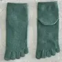 Socks - Women's 5-toe socks, short in organic cotton - YUITO CO. LTD