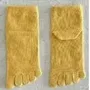 Socks - Women's 5-toe socks, short in organic cotton - YUITO CO. LTD