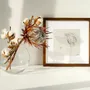 Gifts - Correspondence card 12.5x16.6cm HANDMADE PAPER - COSETTE ET LES LYS