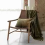 Fabric cushions - ESPRESSO cotton cushion cover 40x60 cm - BED AND PHILOSOPHY