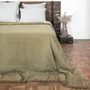 Linge de lit - Couvre lit frangé GANGFRANGE 250x250 cm - BED AND PHILOSOPHY
