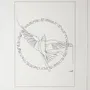 Objets de décoration - Dessin format A3 Papier FineArt Inkjet - COSETTE ET LES LYS