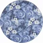 Trays - Lapin Kukka Tray Blue 38 cm - PENTIK