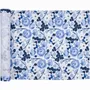 Tapis - Tapis de passage Lapin Kukka enduit acrylique bleu 45x160 cm - PENTIK