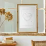Other wall decoration - A3 Print on FineArt Paper - COSETTE ET LES LYS