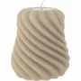 Candles - Myrsky Candle Beige 10x12 cm - PENTIK