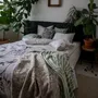Linge - Couverture Vilja Vert 130x170 cm - PENTIK