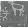 Other bath linens - Saaga Hand Towel Grey 50x70 cm - PENTIK